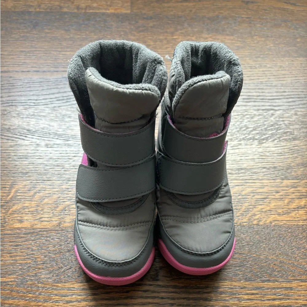 Sorel Whitney II Strap Waterproof Winter Snow Boot in Gray. Size 10.